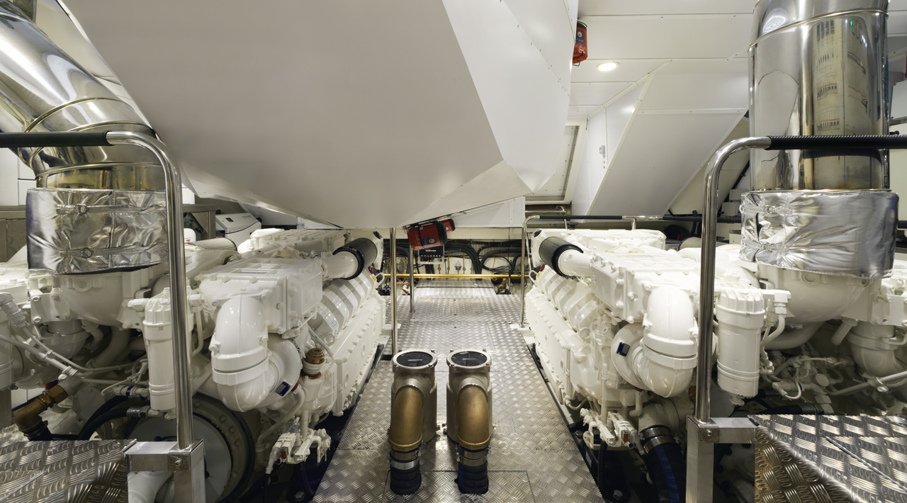 Engines room MCY 86