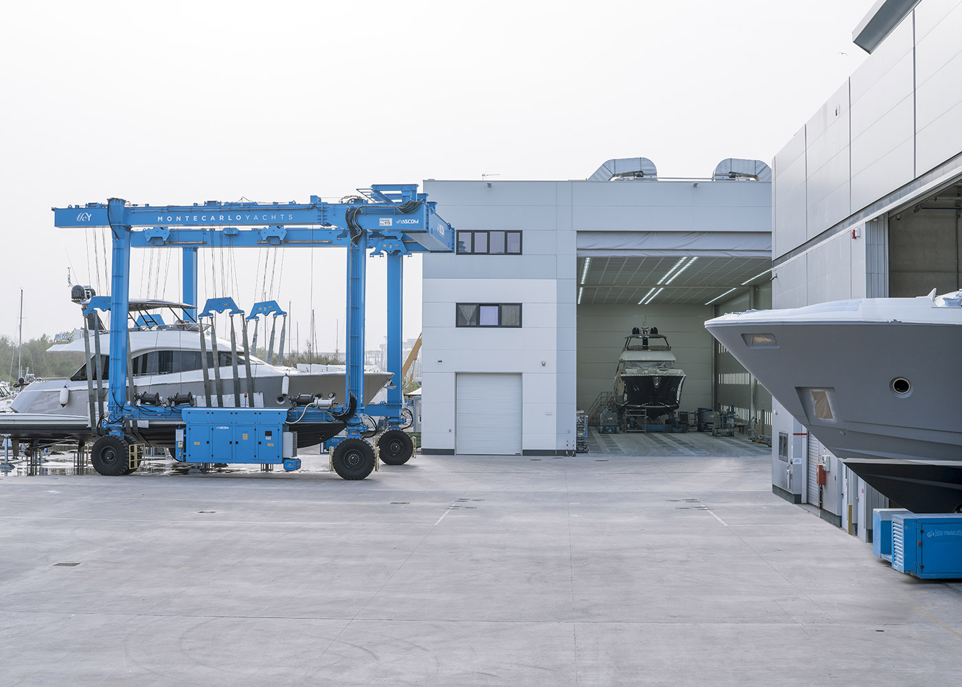 MCY 96 exiting the assembly plant.